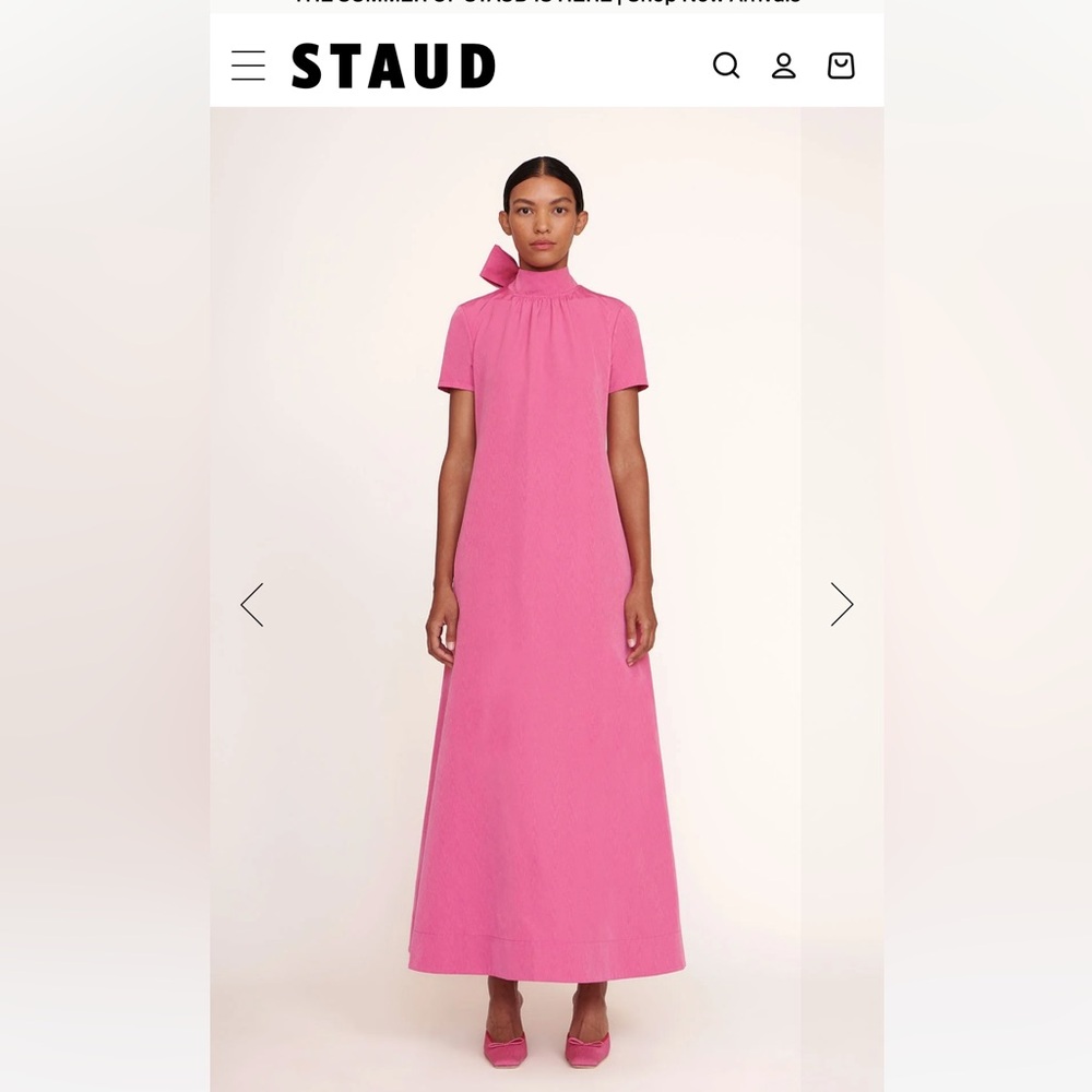 STAUD ILANA DRESS LOLLIPOP